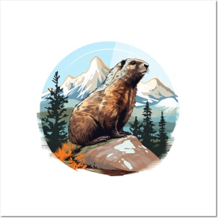 Marmot Posters and Art